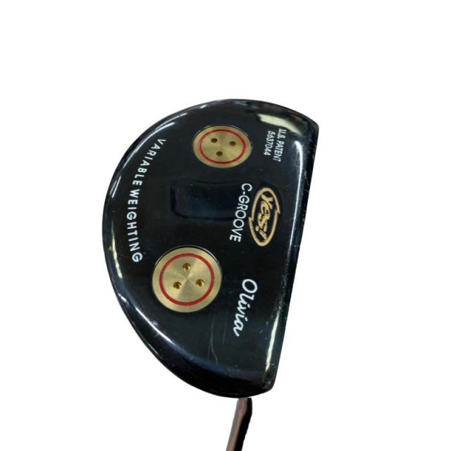 中古】 Yes! C-GROOVE Olivia 33インチ パター PT スチール