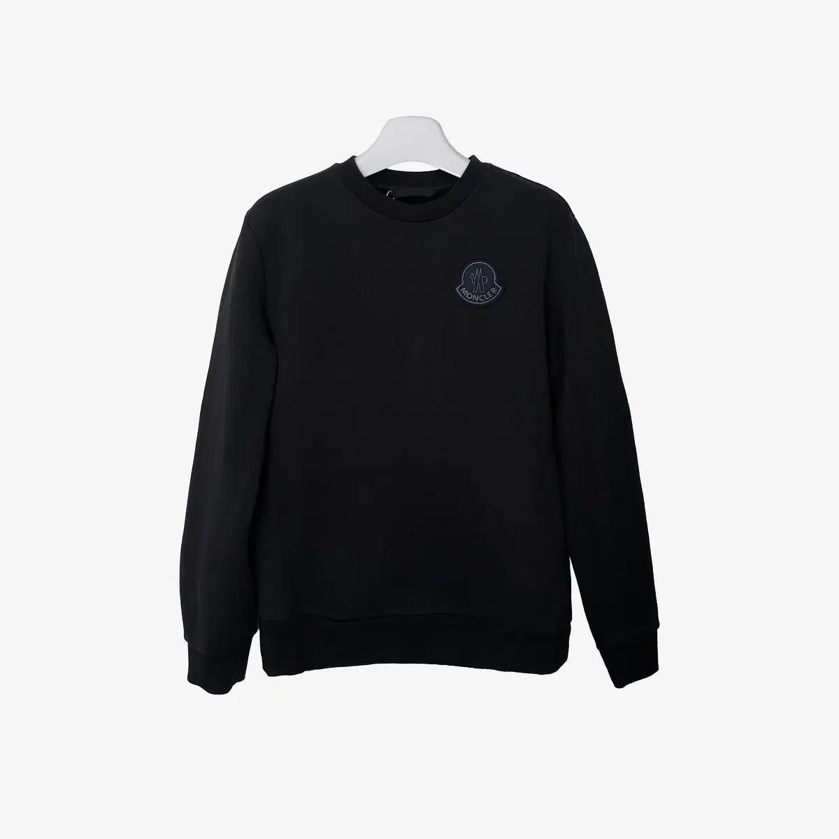 MONCLER モンクレール ロゴ パッチ スウェット スウェットシャツ L サイズ ブラック BWM52X3K