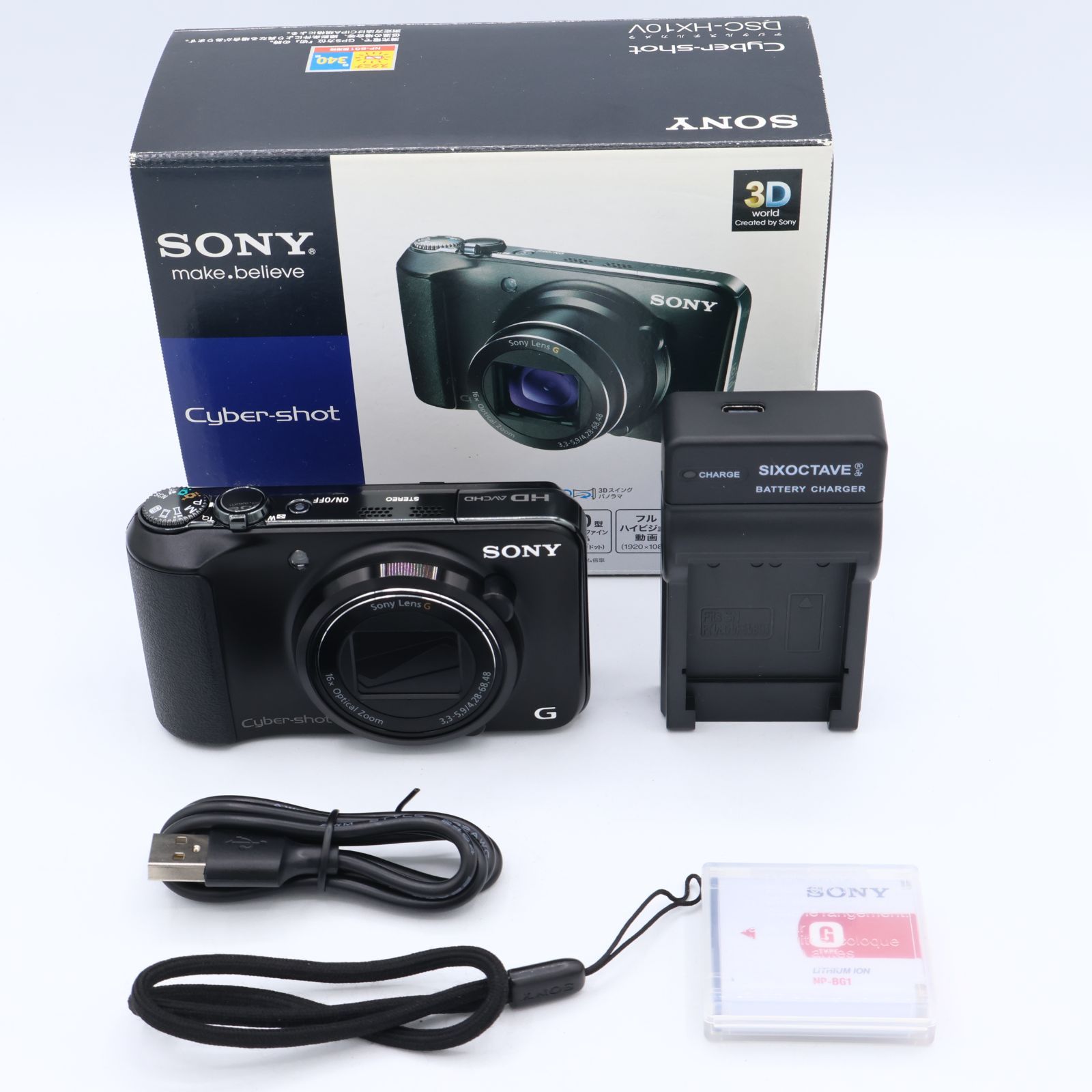 SONY ソニー Cyber-Shot(サイバーショット) HX10V (1820万/光学x16