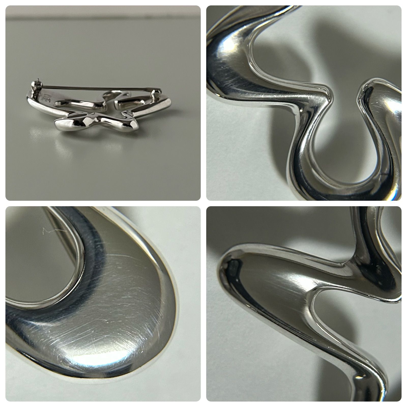 ★美品★スプラッシュ★ブローチ★321★ジョージジェンセン★ ジョージジェンセン ブローチ 321 スプラッシュ 925 Georg Jensen