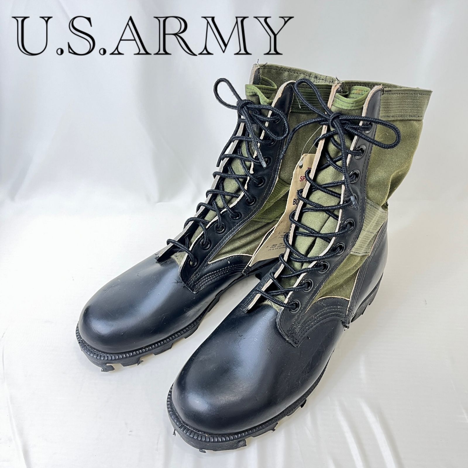 U.S.ARMY アメリカ軍 ジャングルブーツ レースアップブーツ ミリタリー