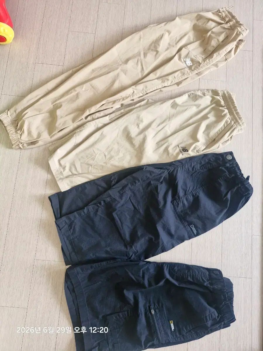 ナショナルジオグラフィック パンツ 1枚 5分丈 2枚 ハーフパンツ 1枚 160