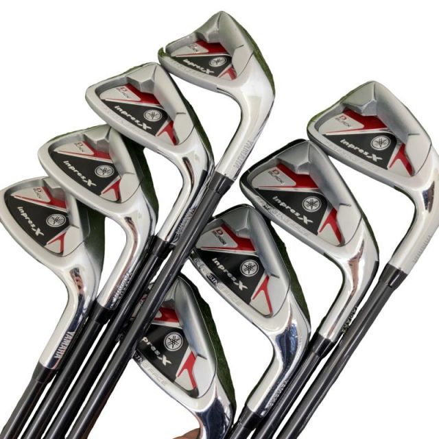 【中古】 ヤマハ inpres X D BLACK(2010) 8S アイアンセット IR TBX-510i (フレックスR) メンズ 男性用 右利き 右用 Cランク ゴルフクラブ