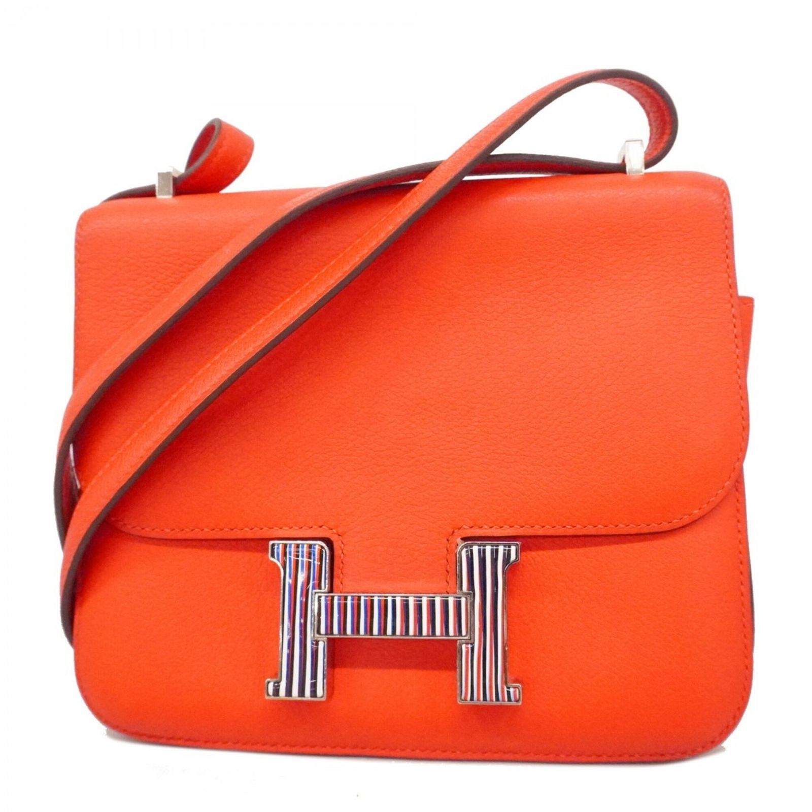 エルメス(Hermes) エルメス ショルダーバッグ コンスタンスミニオプティカル エバーカラー カプシーヌ C刻印レディース