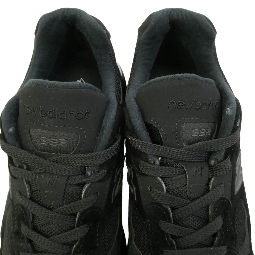 NEW BALANCE ニューバランス U992TB 992 Triple Black トリプル
