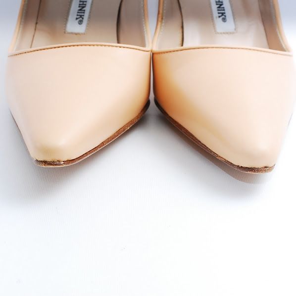 35 22cm 美品 マノロブラニク Manolo Blahnik パンプス M-TUCCIO
