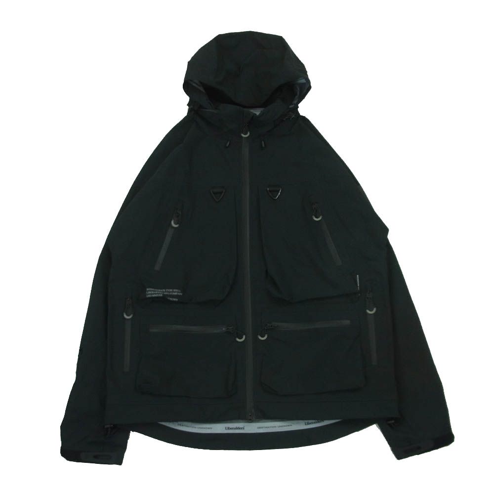 リべレイダーズ LIBERAIDERS 780052403 ALL CONDITIONS 3LAYER JACKET II オール コンディション 3レイヤー ジャケット アウトドア アウター ブラック系 L【中古】
