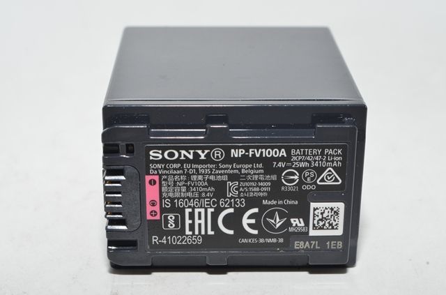 MA26037☆SONY ソニー 純正 NP-FV100A バッテリー - メルカリ