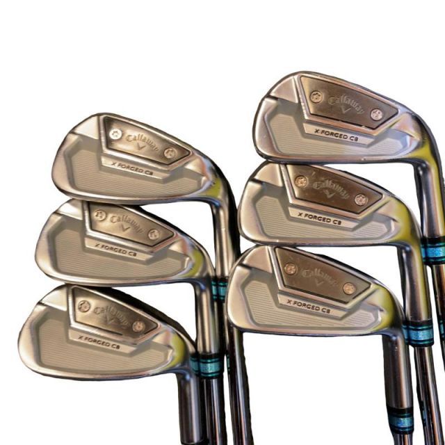 【中古】 キャロウェイ X FORGED CB(2021) 6S アイアンセット IR リシャフト (フレックスその他) メンズ 男性用 右利き 右用 Dランク ゴルフクラブ