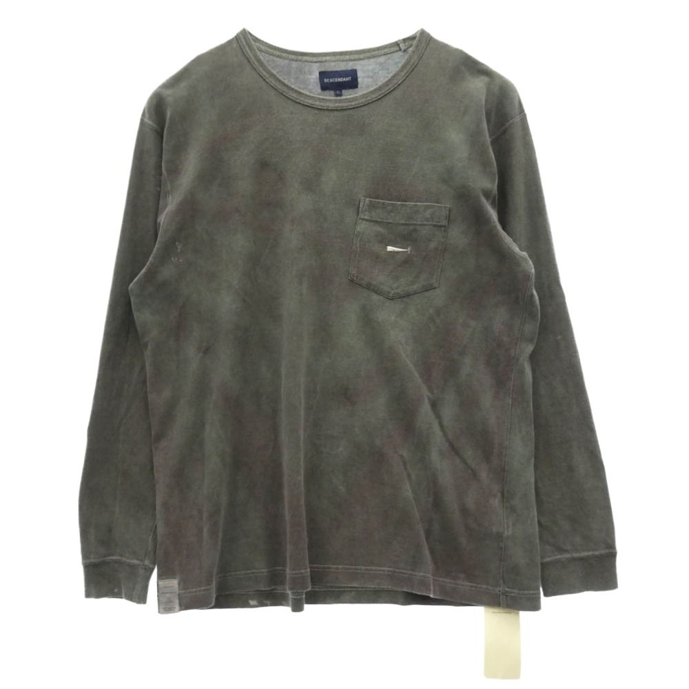 DESCENDANT ディセンダント 18SS 181ATDS-CSM07 SMOKE PIGMENT DYE L/S