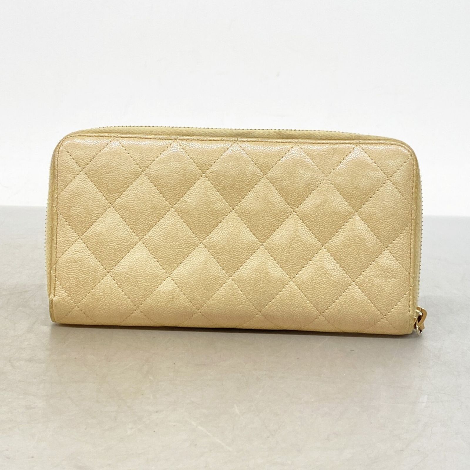 シャネル(Chanel) シャネル 長財布 マトラッセ キャビアスキン