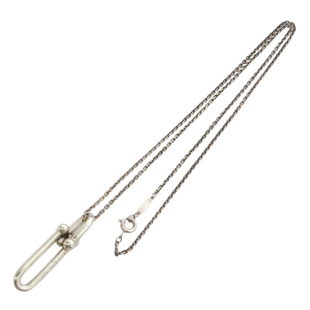 TIFFANY&Co. ティファニー ハードウェア リンク ペンダント ネックレス スターリングシルバー シルバー系【中古】 TIFFANY&Co. ティファニー ハードウェア リンク ペンダント ネックレス