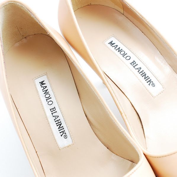 35 22cm 美品 マノロブラニク Manolo Blahnik パンプス M-TUCCIO