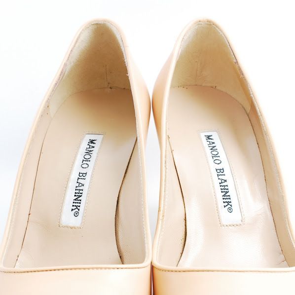 35 22cm 美品 マノロブラニク Manolo Blahnik パンプス M-TUCCIO