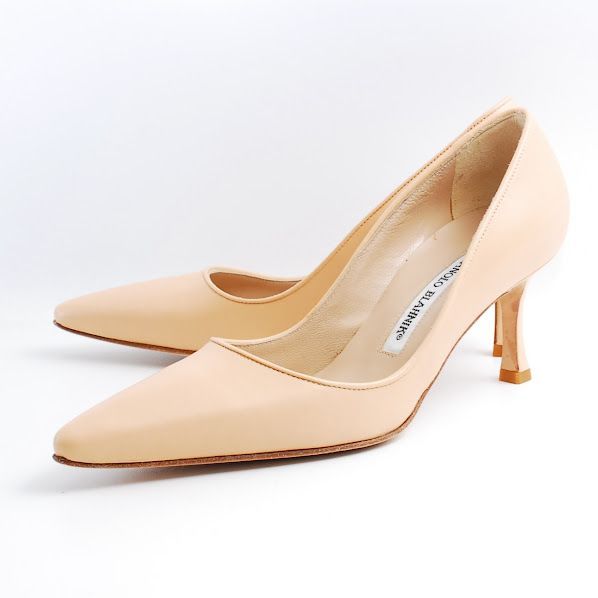 35 22cm 美品 マノロブラニク Manolo Blahnik パンプス M-TUCCIO