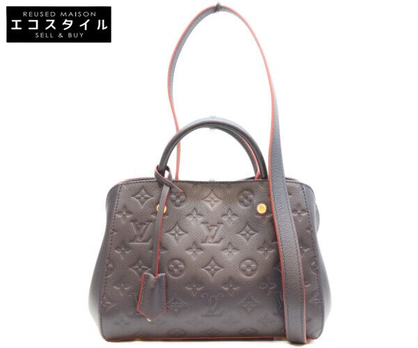 LOUIS VUITTON　ルイヴィトン M42747 マリーヌルージュ モノグラムアンプラント モンテーニュBB