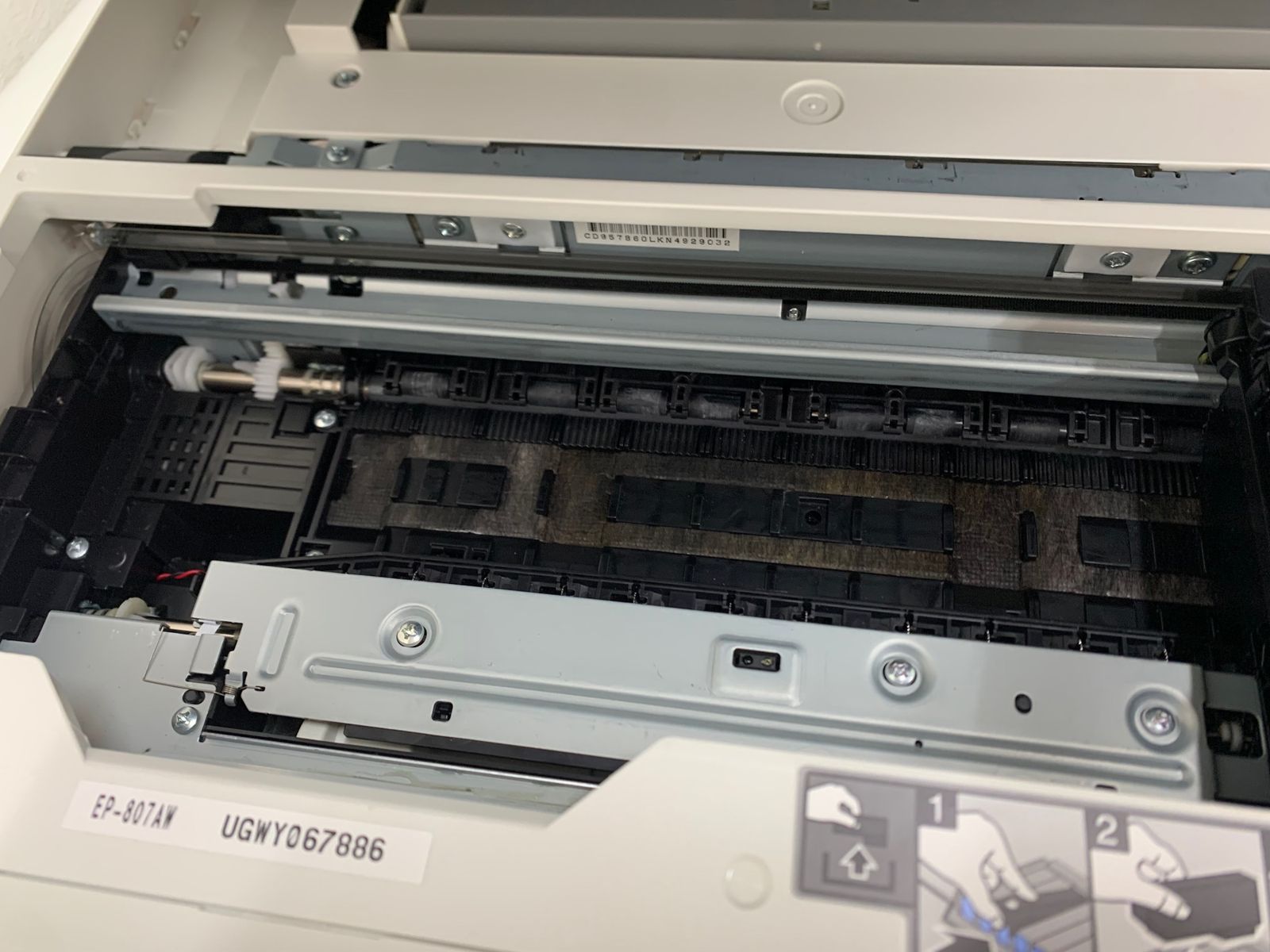 EPSON EP-807AW プリンター ジャンク - メルカリ