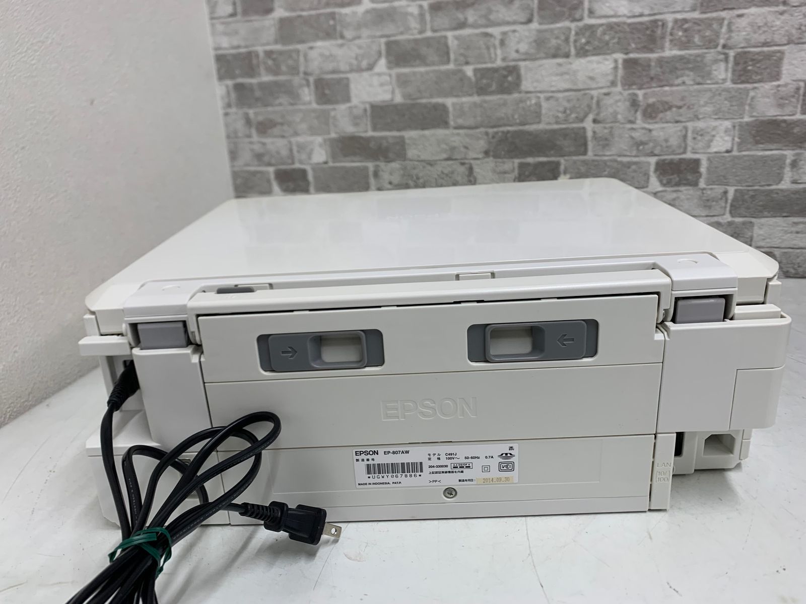 EPSON EP-807AW プリンター ジャンク - メルカリ