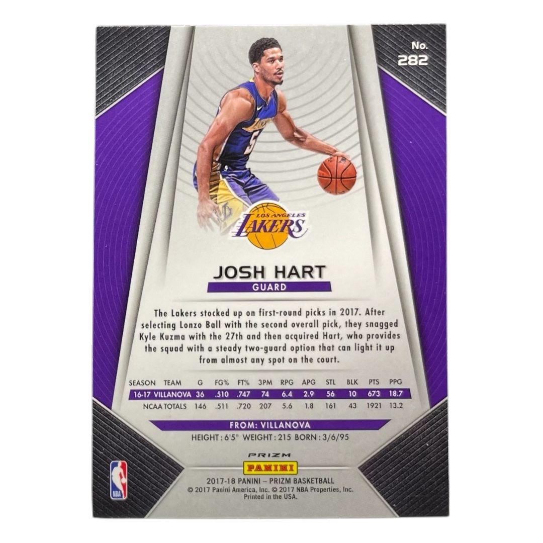 PANINI NBAカード PRIZM JOSH HART LAKERS #282 送料無料 中古 IT2