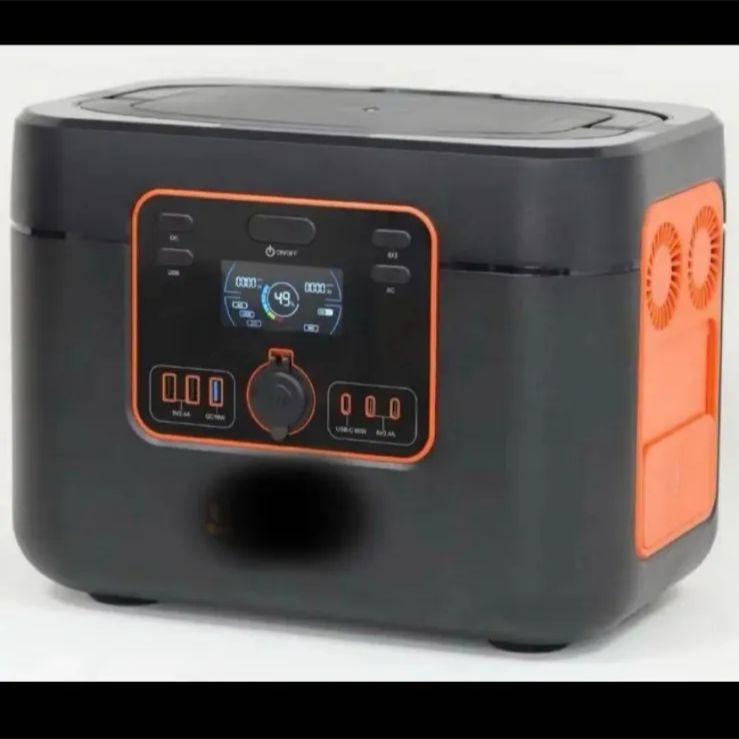 アウトドア充電式ポータブルインバーター　発電所　1200w 新品PSEマークあり