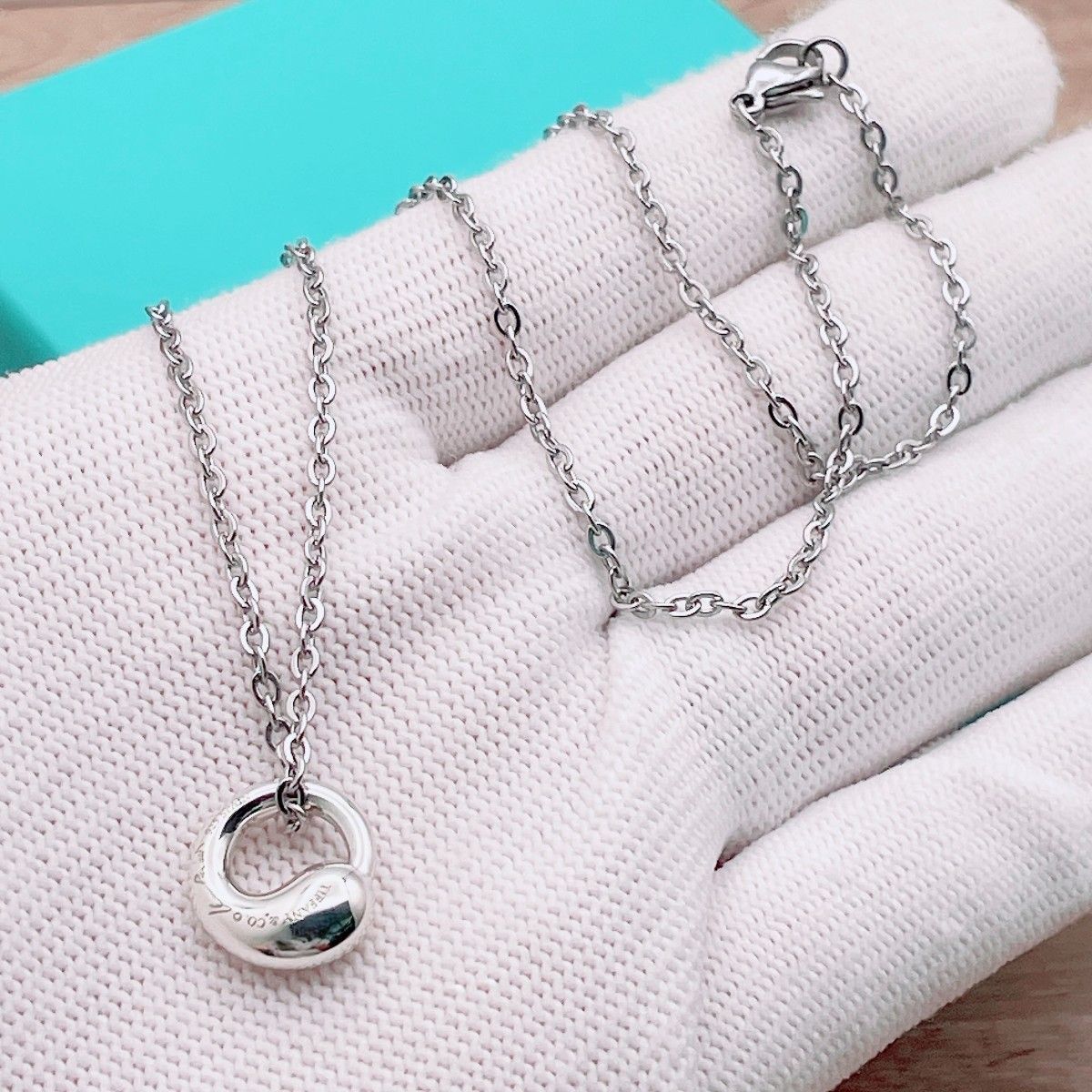 ◇ティファニー◇新品仕上済 Tiffany&Co. エターナルサークル