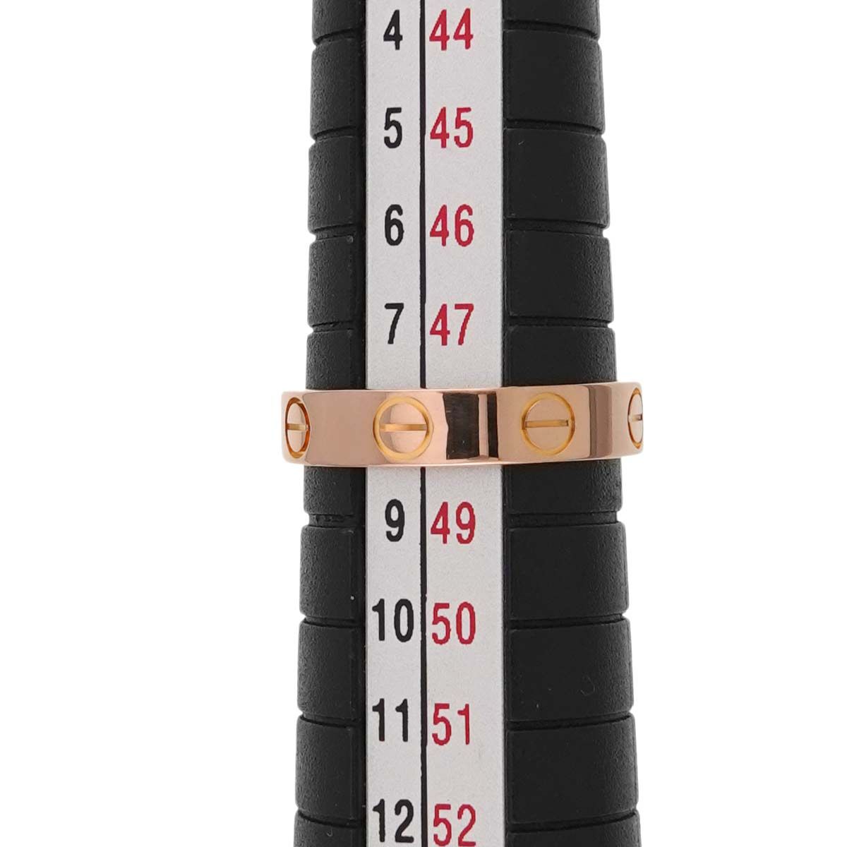 カルティエ Cartier ミニラブ #48 リング K18 PG ピンクゴールド 750