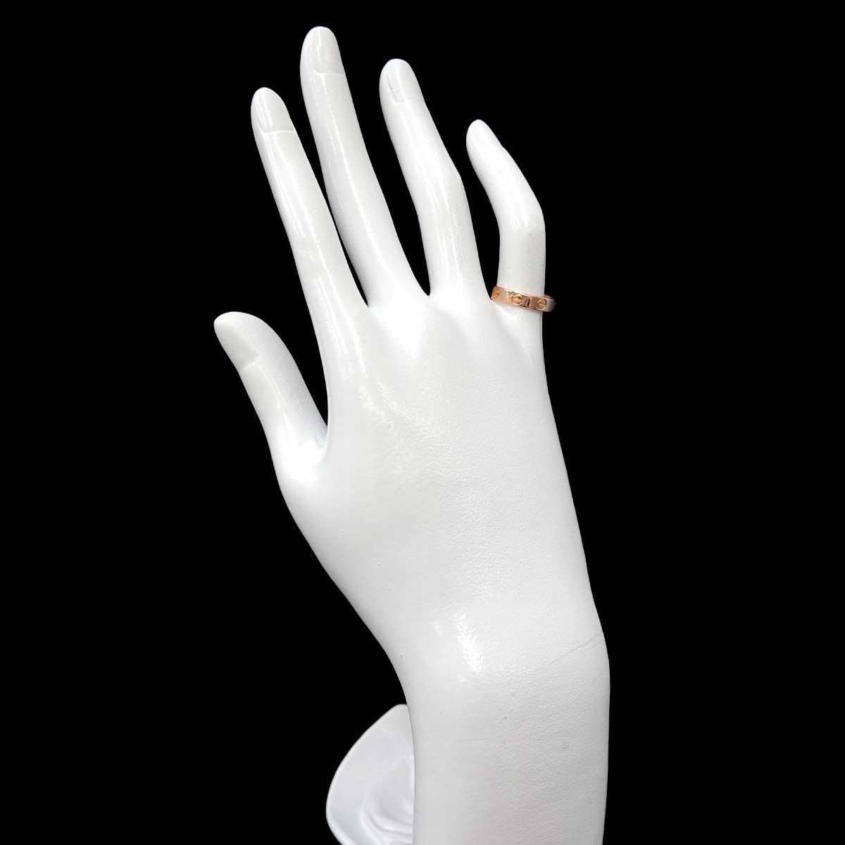カルティエ Cartier ミニラブ #48 リング K18 PG ピンクゴールド 750