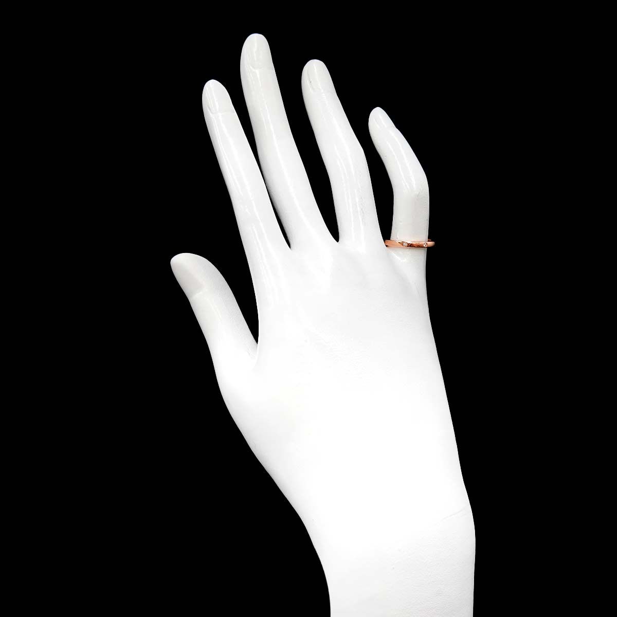 カルティエ Cartier バレリーナ カーブ #47 リング ダイヤ 3P PG