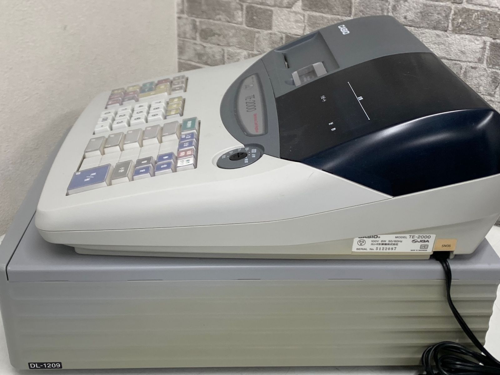 CASIO TE-2000 電子レジスター CASIO カシオ 電子レジスター TE-2000 - メルカリ