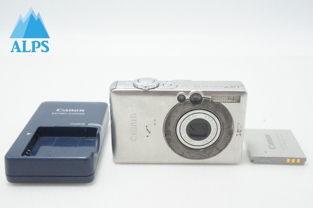 Canon キヤノン IXY DIGITAL 55 コンパクトデジタルカメラ シルバー