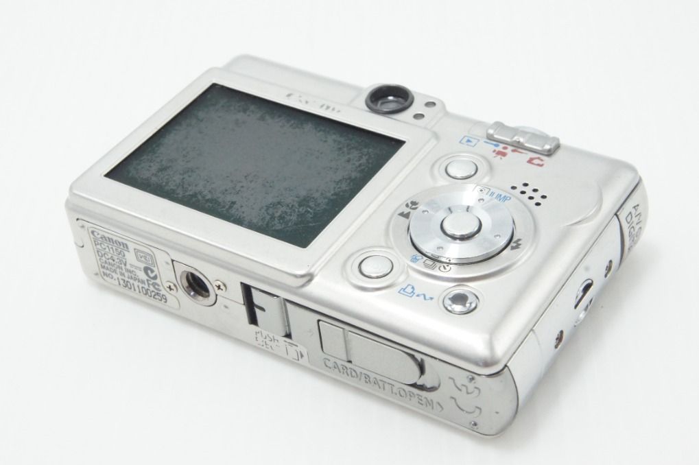 Canon キヤノン IXY DIGITAL 55 コンパクトデジタルカメラ シルバー