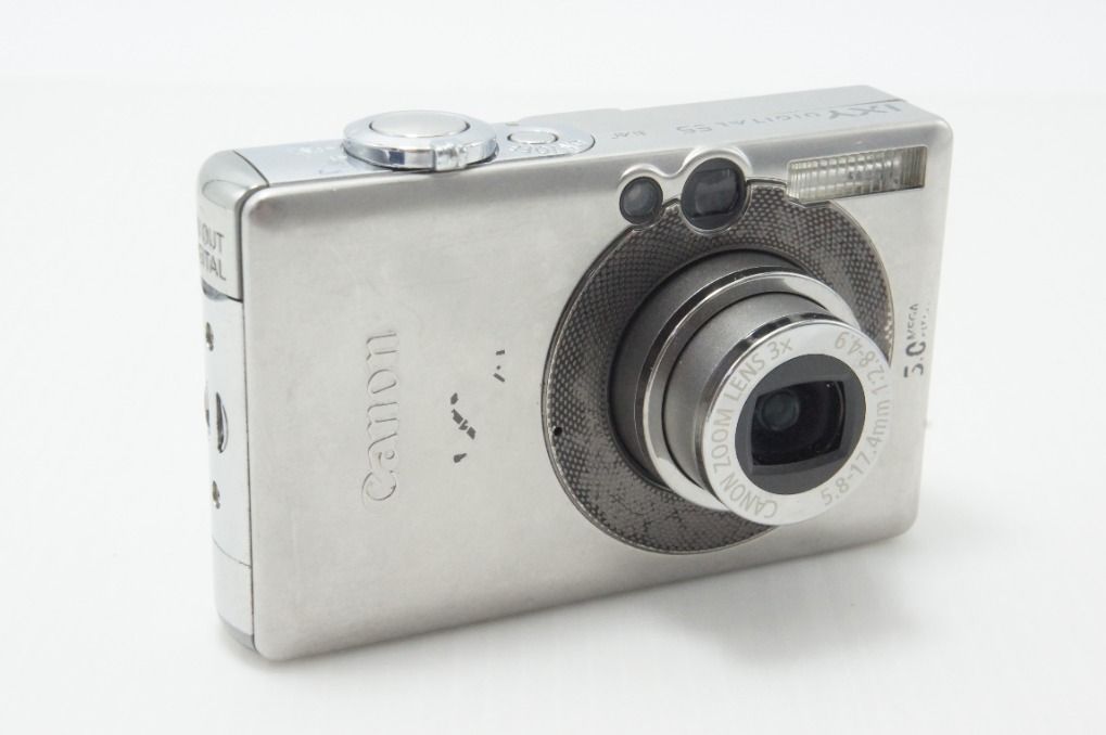 Canon キヤノン IXY DIGITAL 55 コンパクトデジタルカメラ シルバー