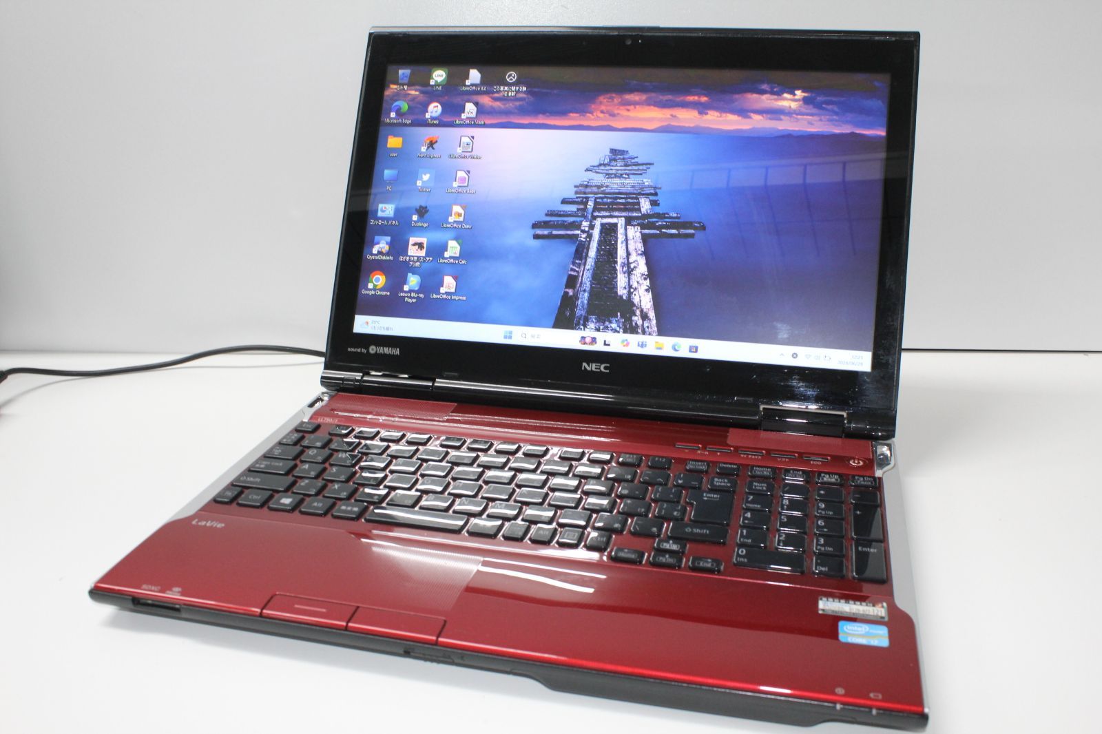 【中古ノートPC】NEC〈LaVie LL750/JS6R〉第3世代Core i7/SSD512GB/メモリ8GB ④