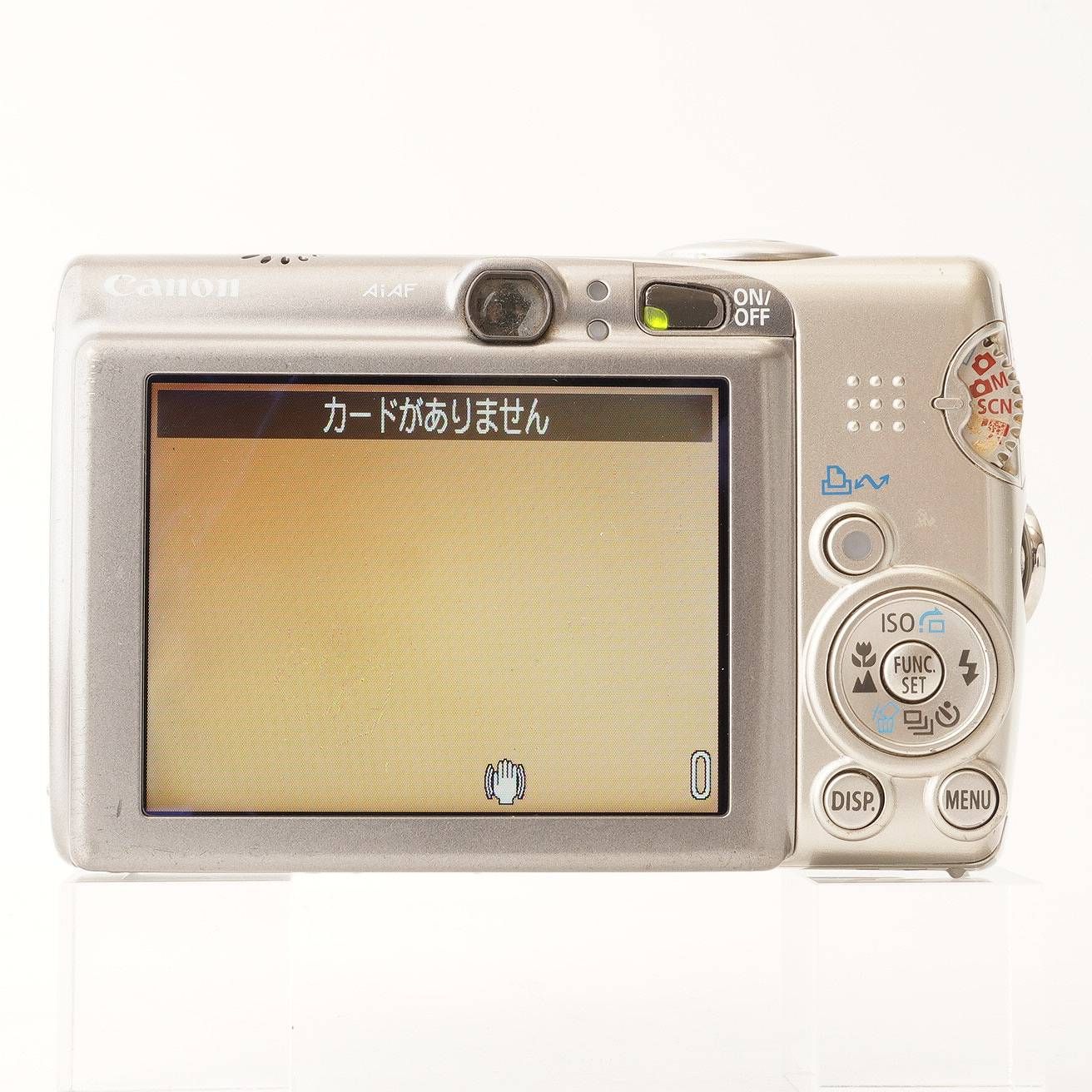 ジャンク キヤノン Canon IXY DIGITAL 810 IS シルバー コンパクト