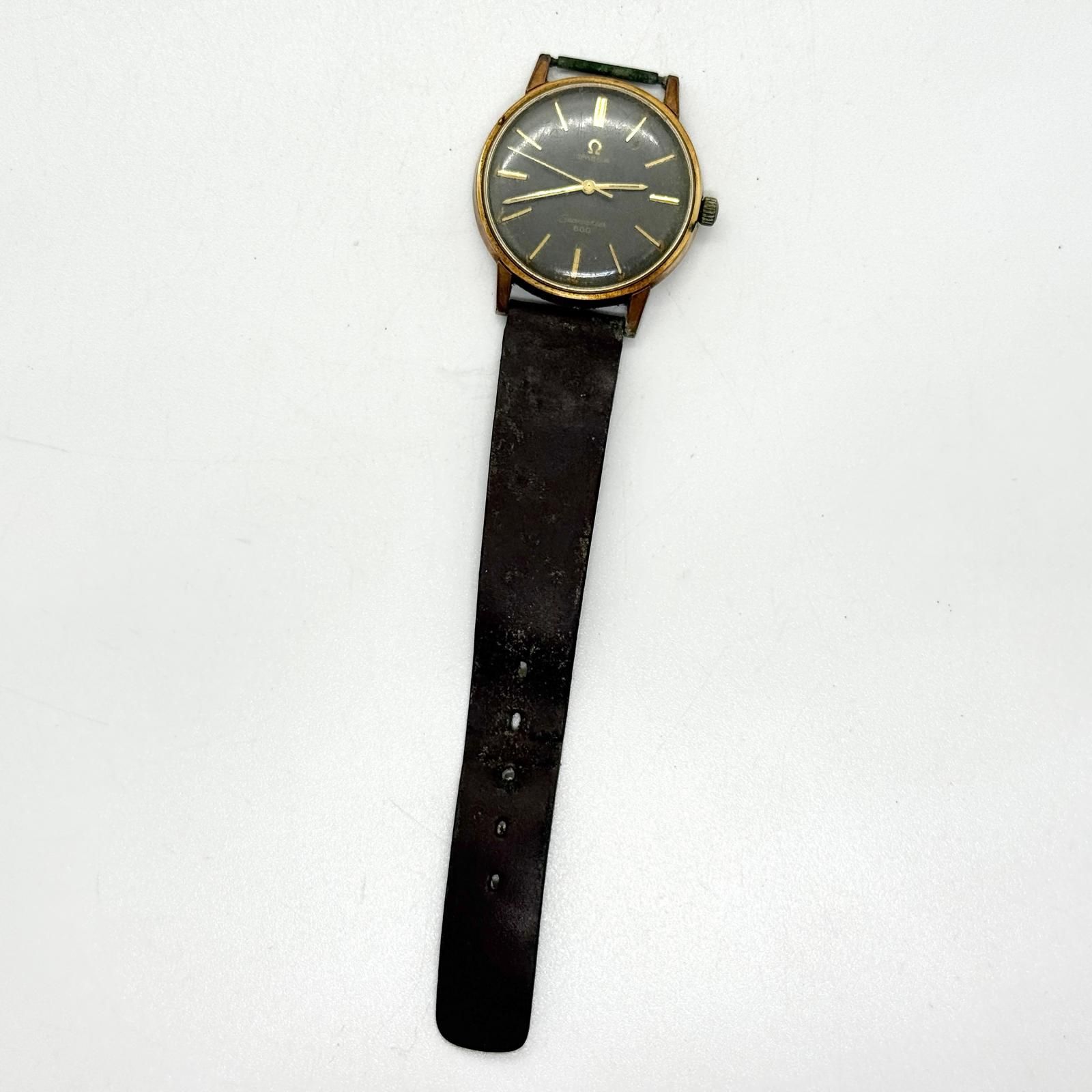 金属ベルト OMEGA オメガ シーマスター 600 デイト 手巻き 