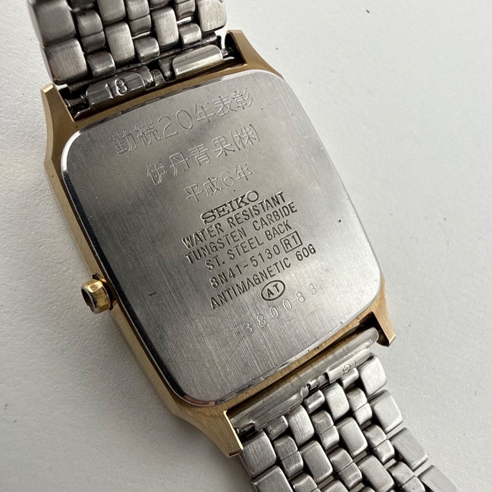 SEIKO 8N41-5130 セイコー DOLCE ドルチェ TUNGSTEN メンズ 腕時計