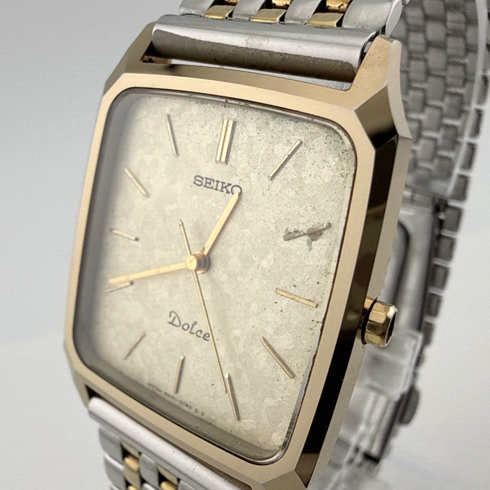 SEIKO 8N41-5130 セイコー DOLCE ドルチェ TUNGSTEN メンズ 腕時計