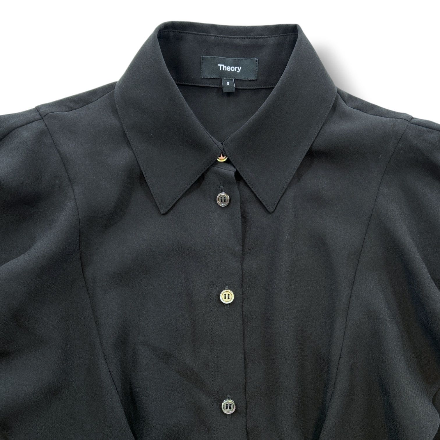Theory セオリー Prime GGT BD Ruffle Top ラッフル フリルデザイン 