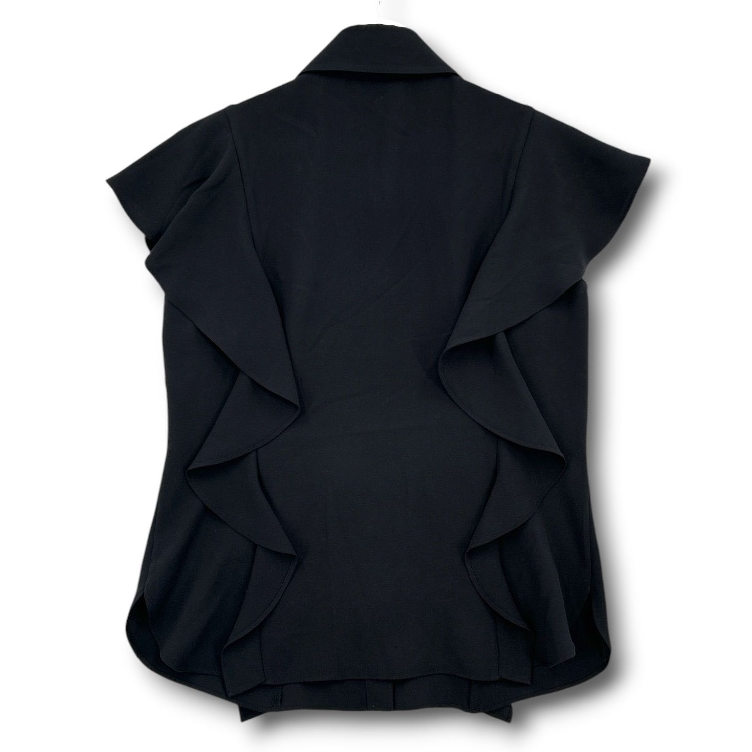 Theory セオリー Prime GGT BD Ruffle Top ラッフル フリルデザイン 