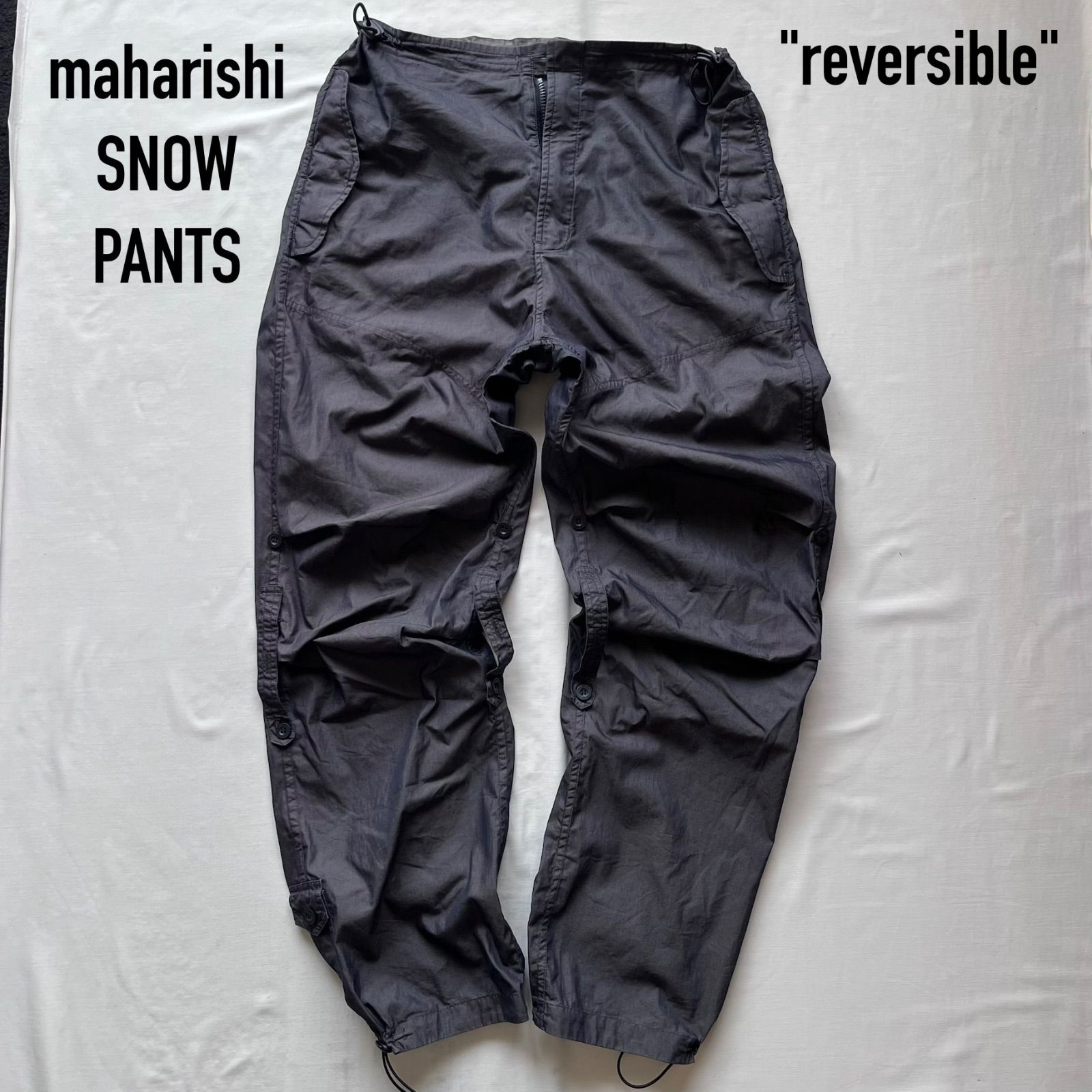 maharishi マハリシ snow pants スノーパンツ リバーシブル - メルカリ