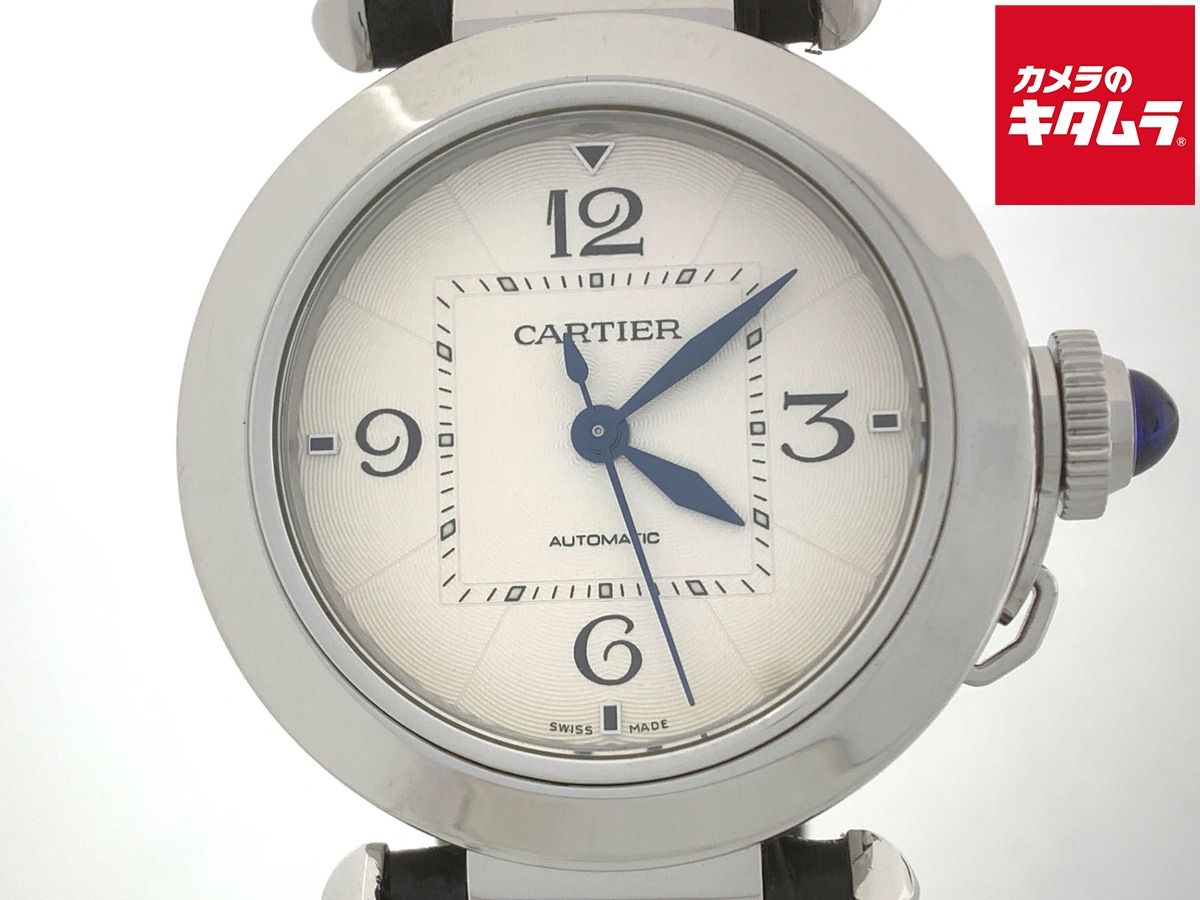【中古】 【良品】 カルティエ パシャ シルバー WSPA0012 ステンレススティール