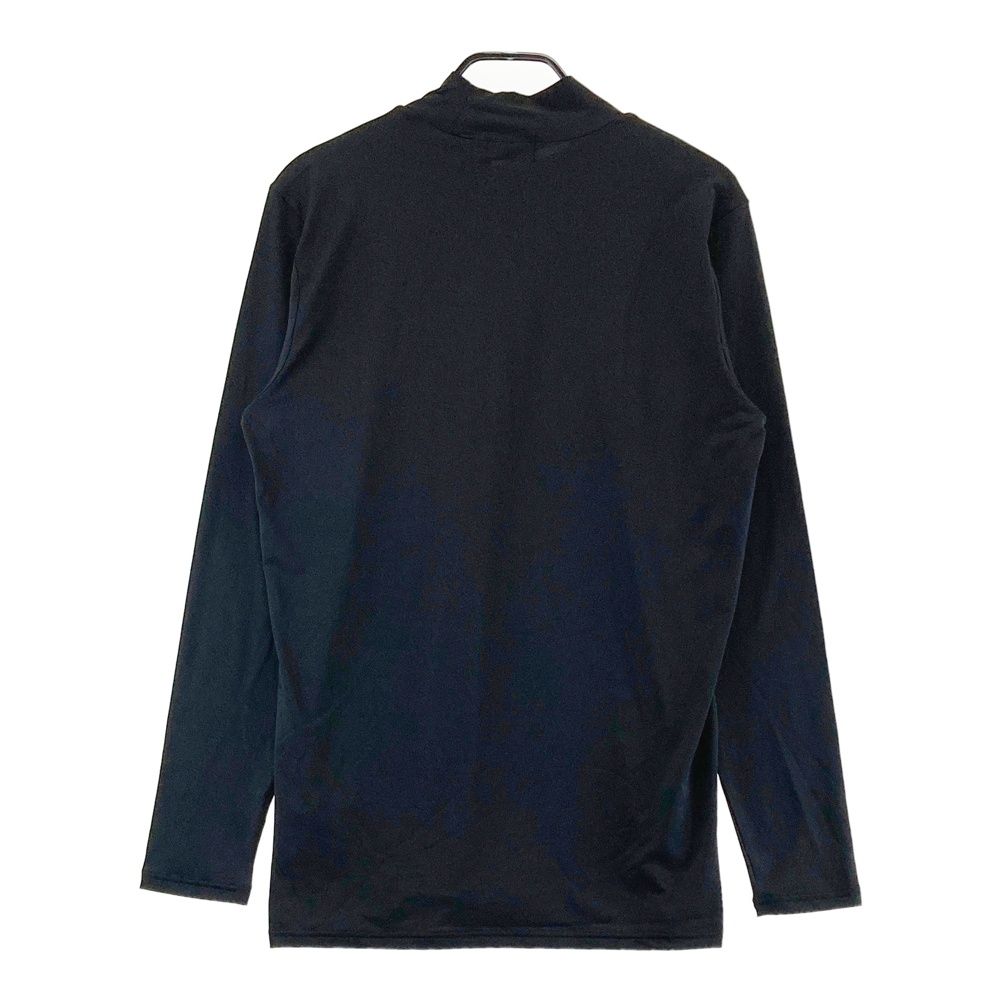 サイズ：3L PING ピン 2025年モデル ハイネック 長袖Tシャツ  ブラック系 [240101724567] ゴルフウェア メンズ ストスト サイズ：3L PING ピン 2025年モデル ハイネック 長袖Tシャツ ブラック