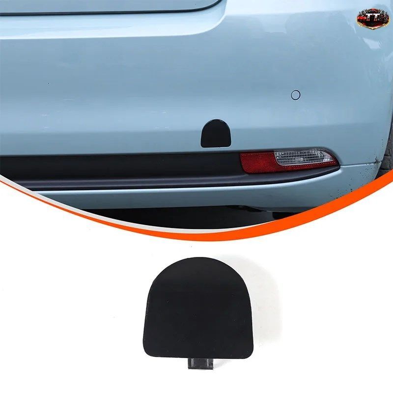 ABS製自動車用フロント・リア牽引フックカバーテールトレーラーキャップトリム FIAT 500 595 2016年式以降対応 外装パーツ