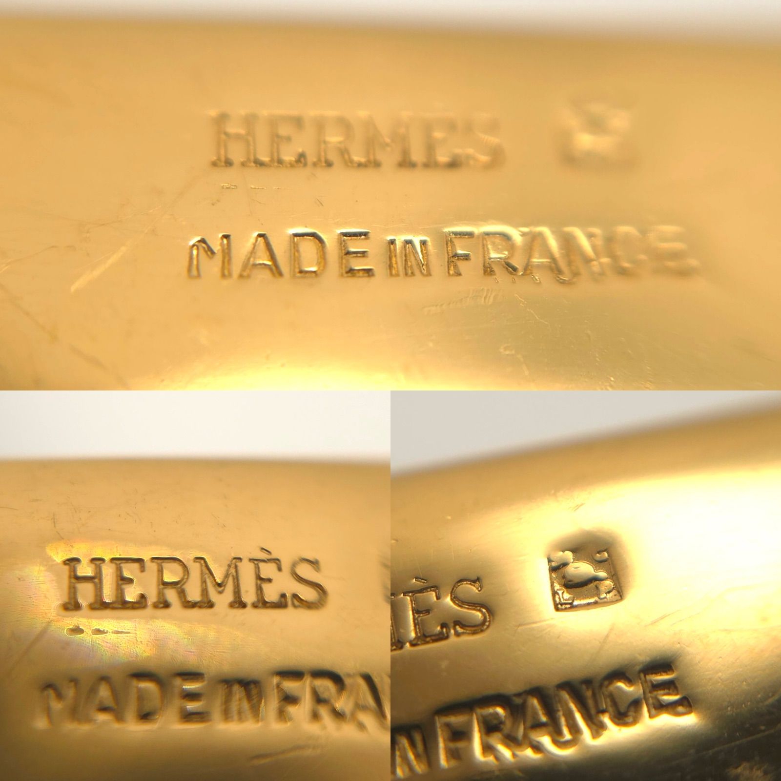 HERMES エルメス エマイユ ピンブローチ スティックタイプ 七宝焼き