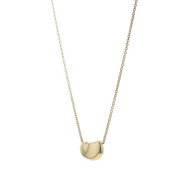 TIFFANY&Co. ティファニー K18YG イエローゴールド ビーンネックレス