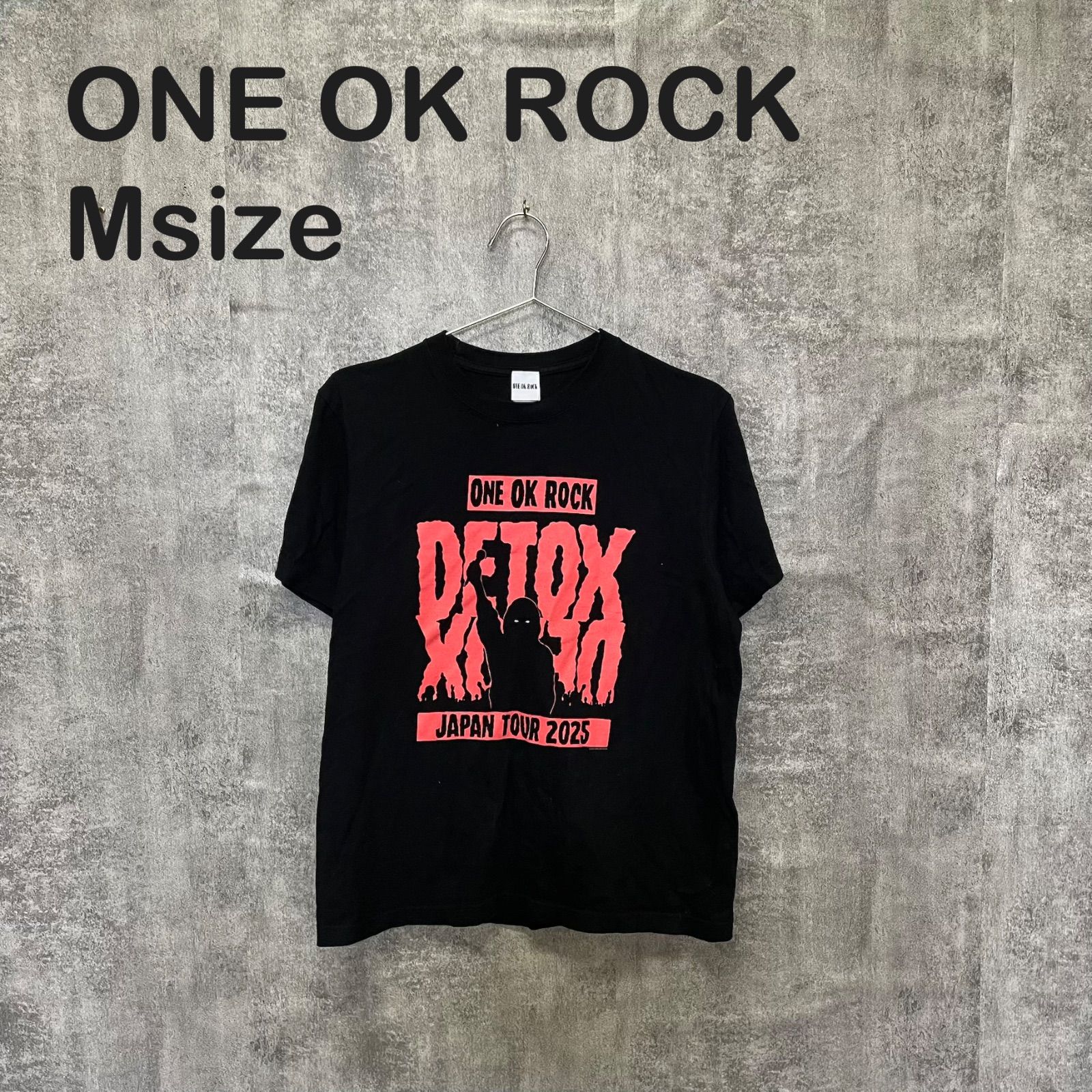 Y-939】ONE OK ROCK ワンオクロック M DETOX JAPAN TOUR 2025 半袖T