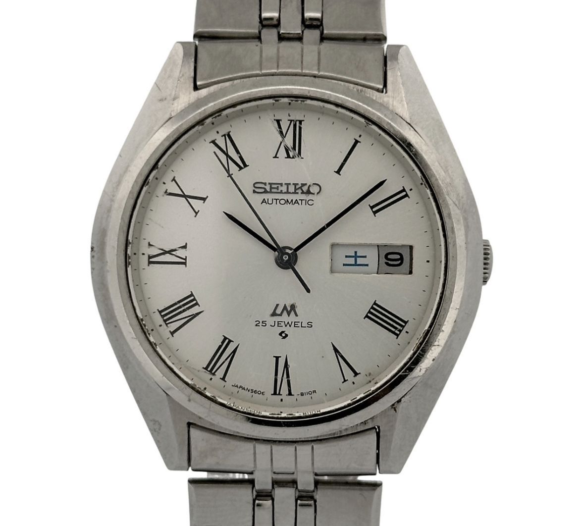 SEIKO セイコー ロードマチック 23石 ローマン 自動巻 腕時計 ウォッチ 5606-8030 純正ベルト
