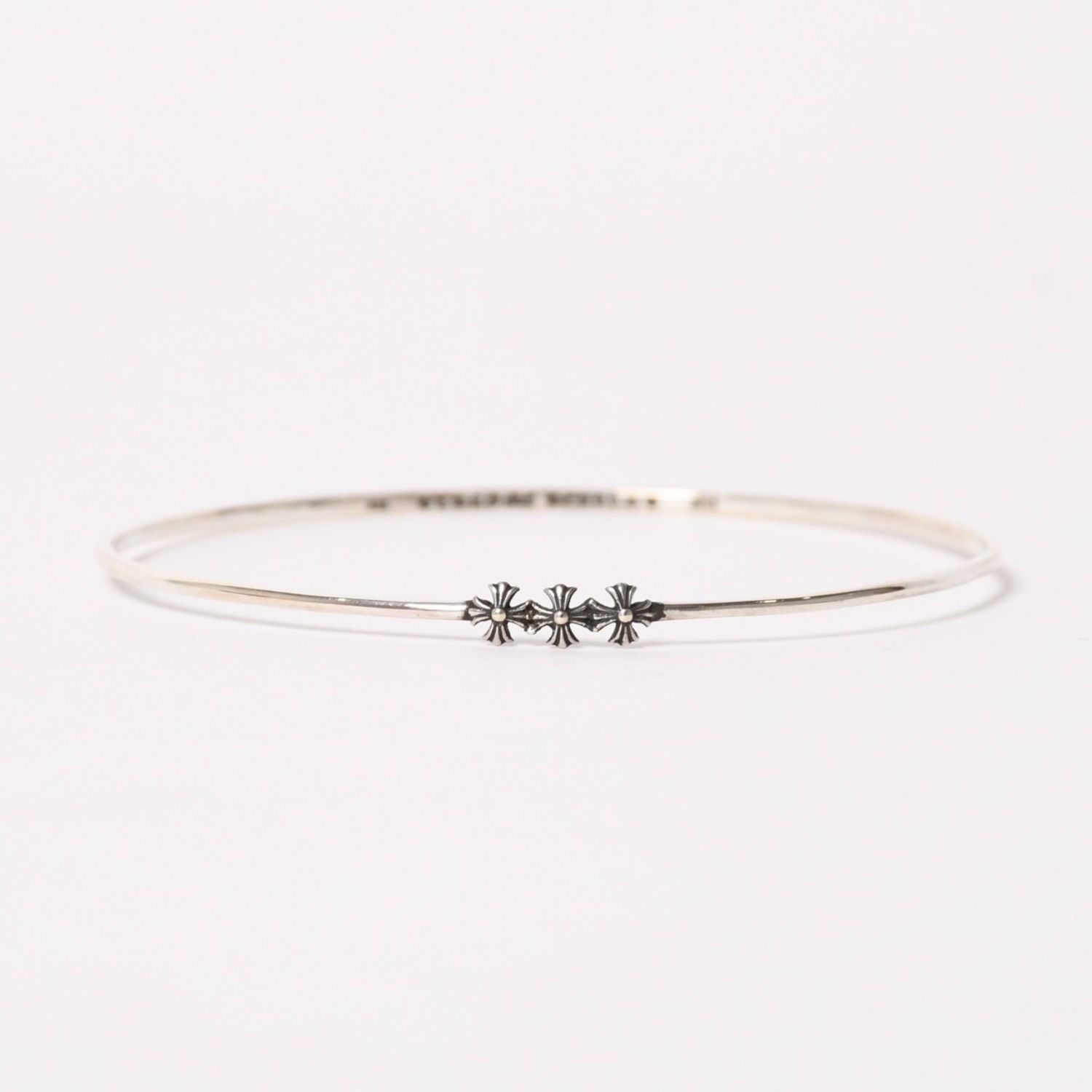 CHROME HEARTS クロムハーツ BNGL BBLGM 3CH PLS バブルガム 3CHプラス バングル 重量3.64g 2013/.925刻印 シルバー925 美品 中古 4a004536 108,900円