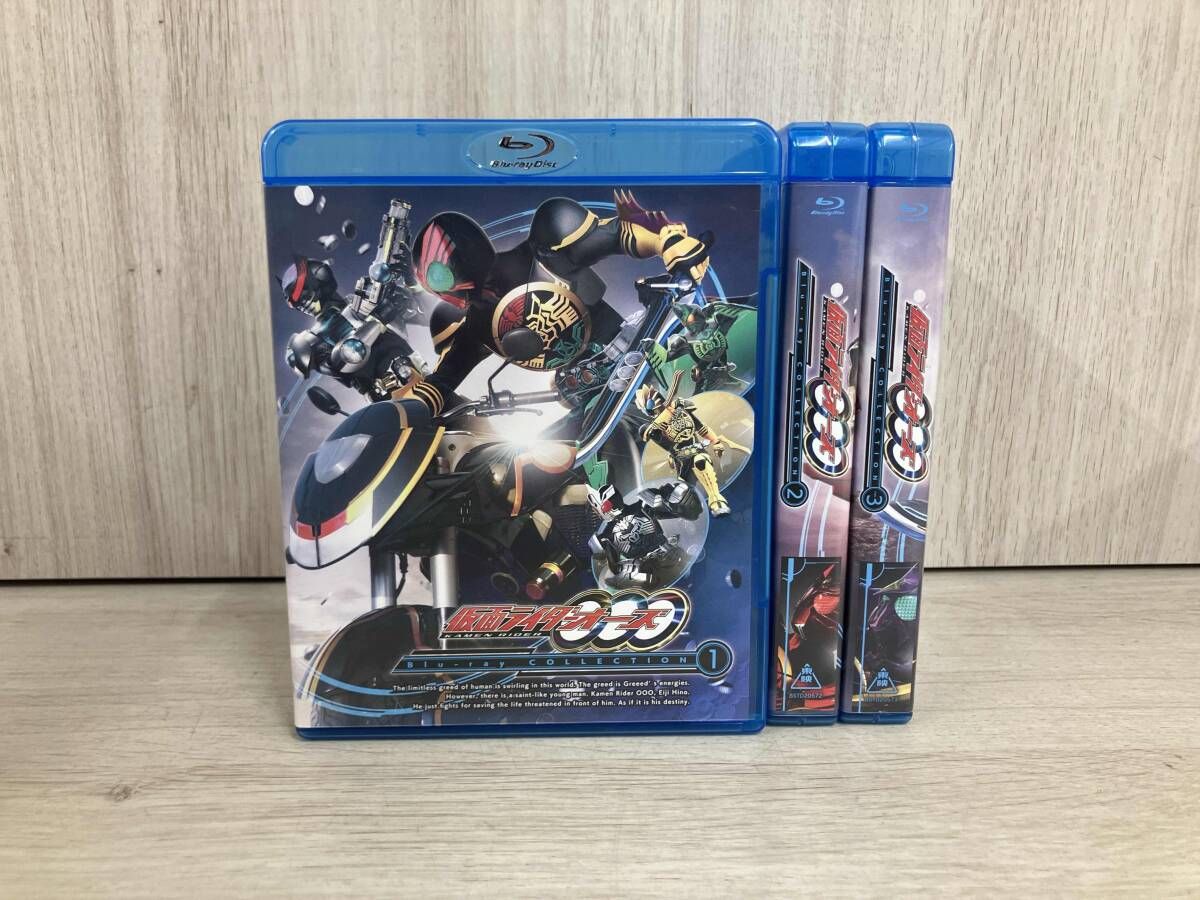 【※※※】[全3巻セット]仮面ライダｰOOO(オｰズ) Blu-ray COLLECTION 1~3(Blu-ray Disc)