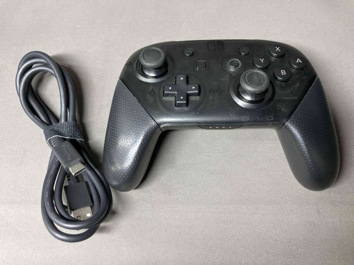 ジャンク Nintendo Switch Pro コントロｰラｰ モンスタｰハンタｰライズ